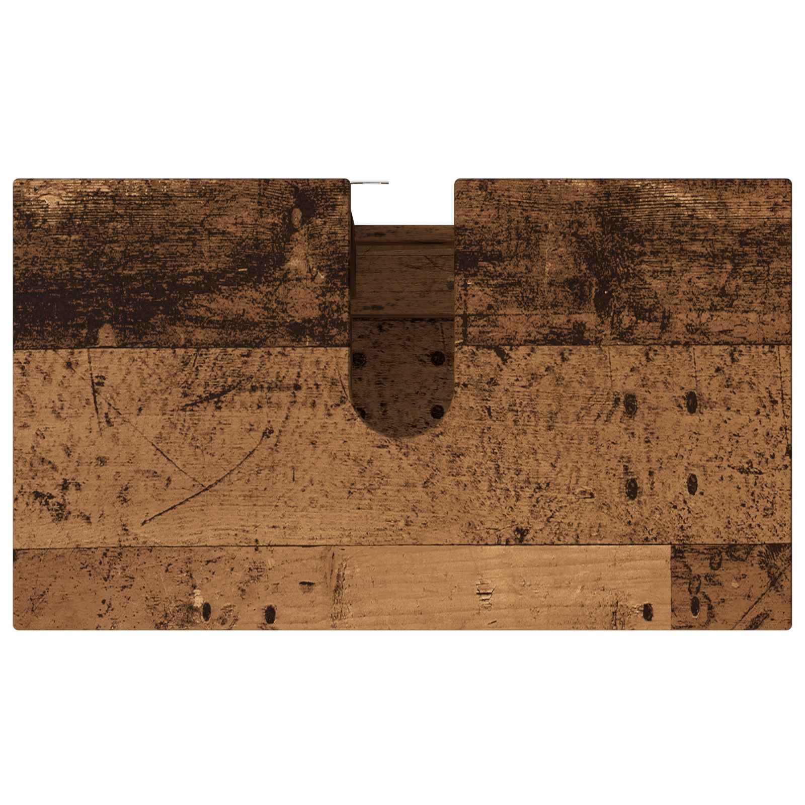 vidaXL Jednostka toaletowa Stare drewno 60 x 35 x 60 cm