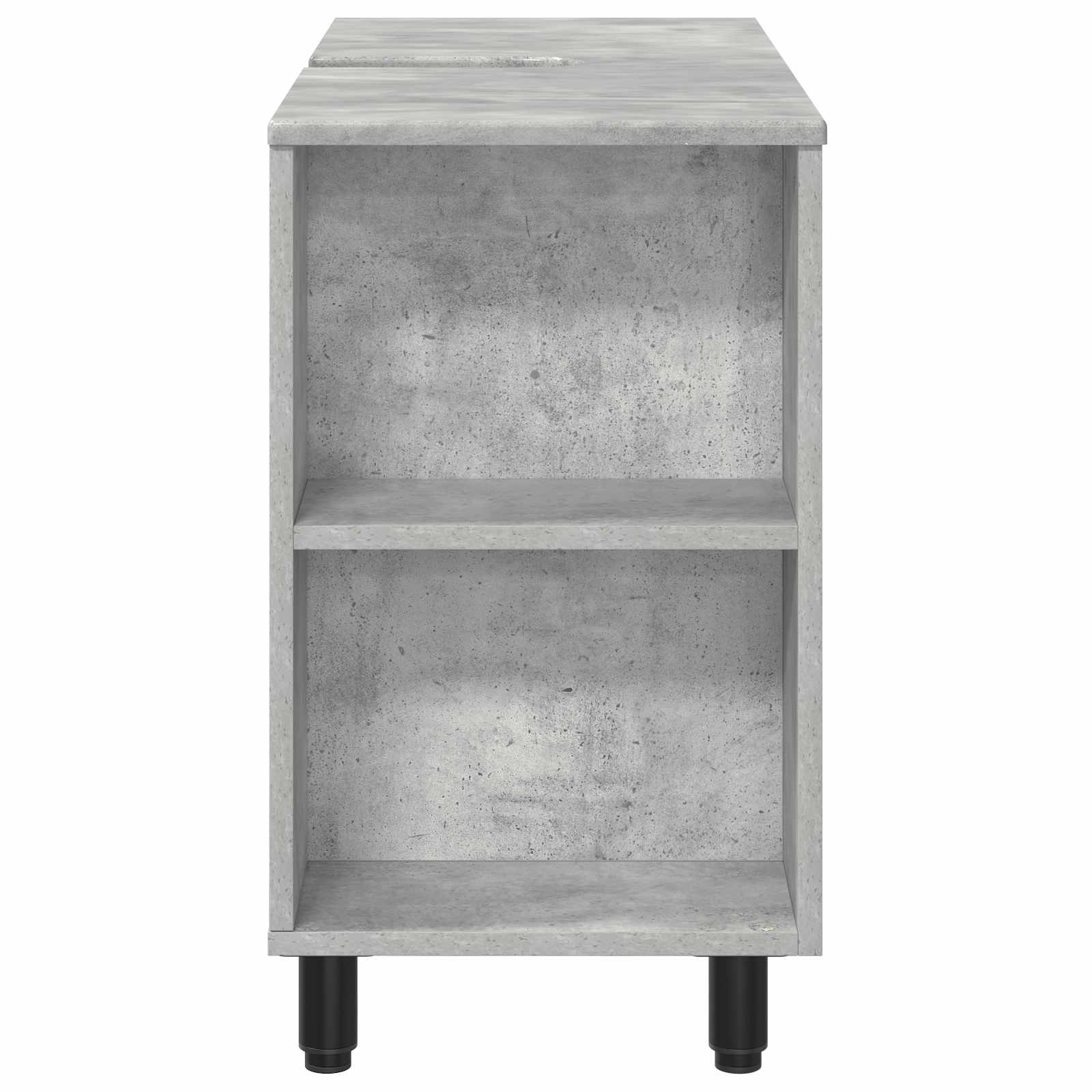 vidaXL Jednostka toaletowa Betonowy szary 80 x 35 x 60 cm