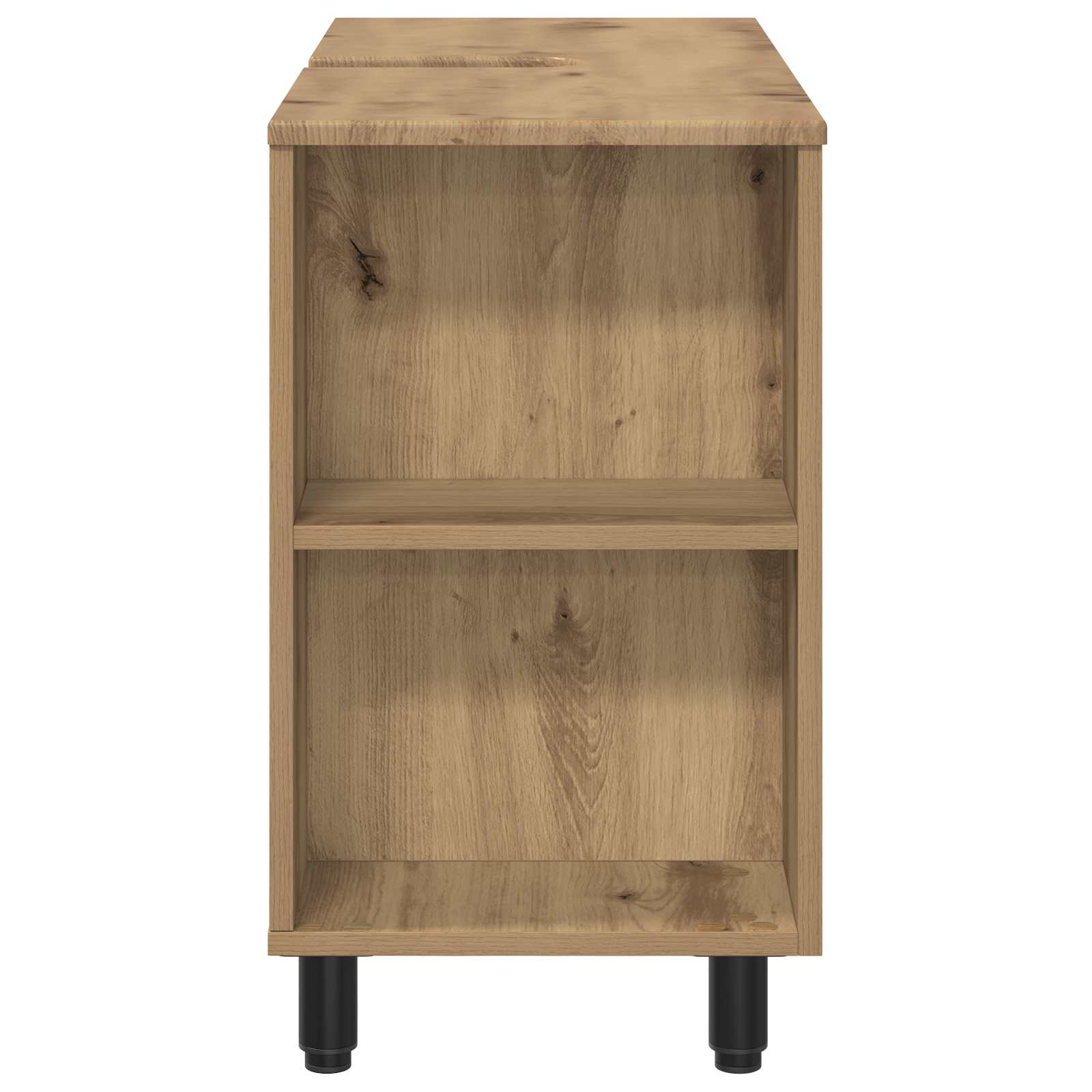 vidaXL Jednostka toaletowa Dąb artisan 80 x 35 x 60 cm