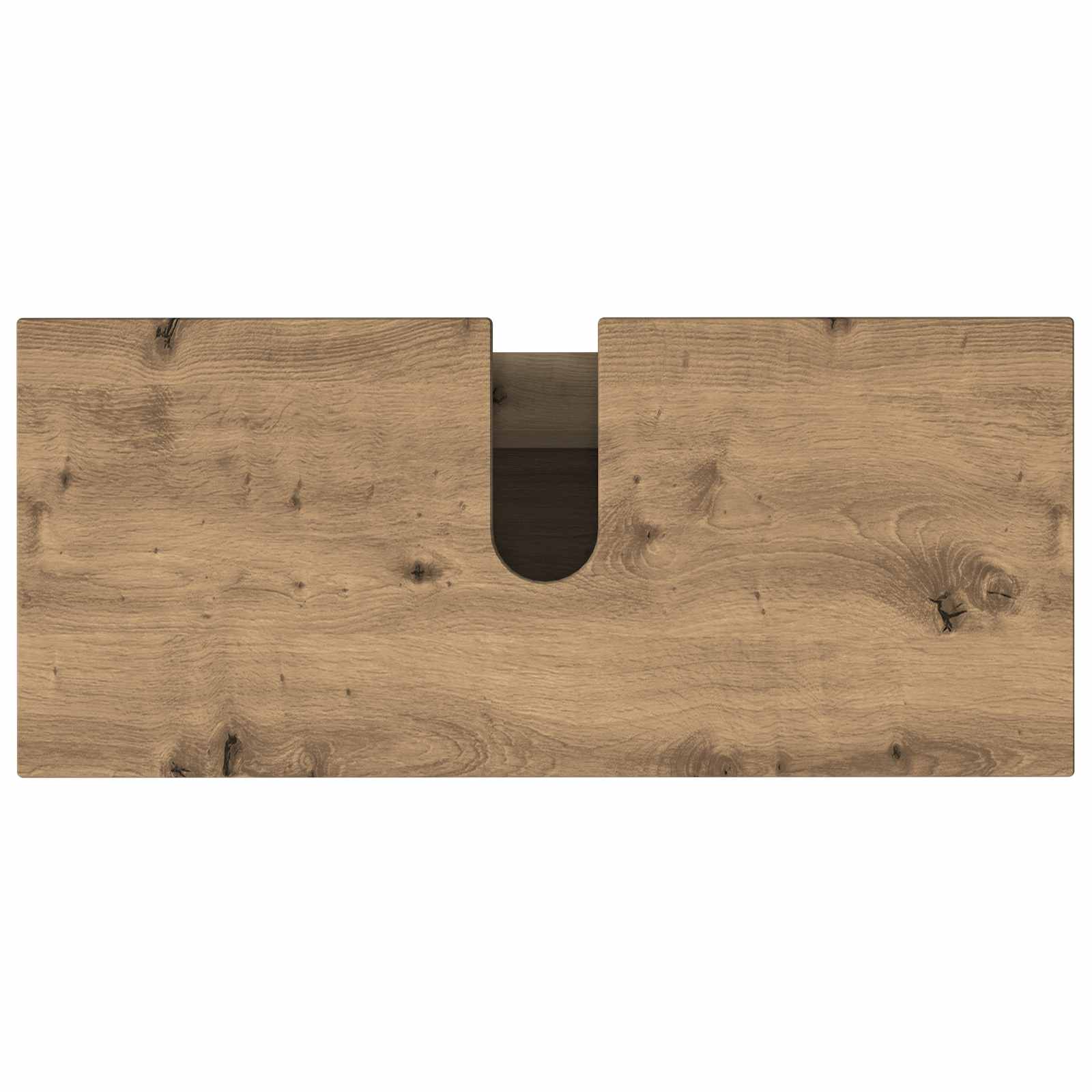 vidaXL Jednostka toaletowa Dąb artisan 80 x 35 x 60 cm