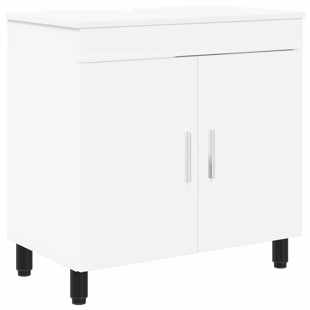 vidaXL Jednostka toaletowa Biały 60 x 35 x 60 cm Drewno inżynieryjne