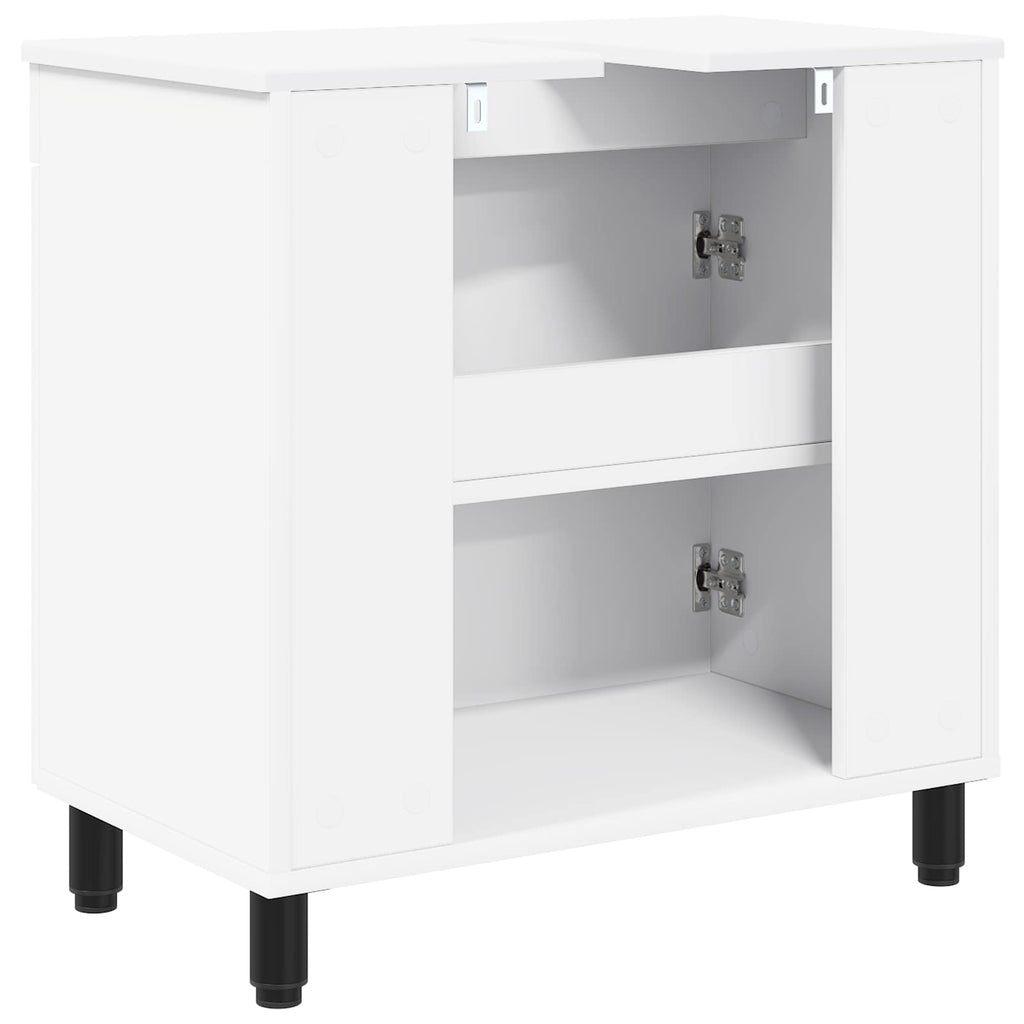 vidaXL Jednostka toaletowa Biały 60 x 35 x 60 cm Drewno inżynieryjne
