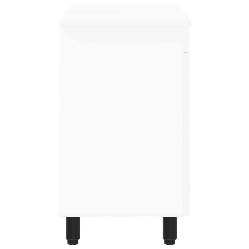 vidaXL Jednostka toaletowa Biały 60 x 35 x 60 cm Drewno inżynieryjne