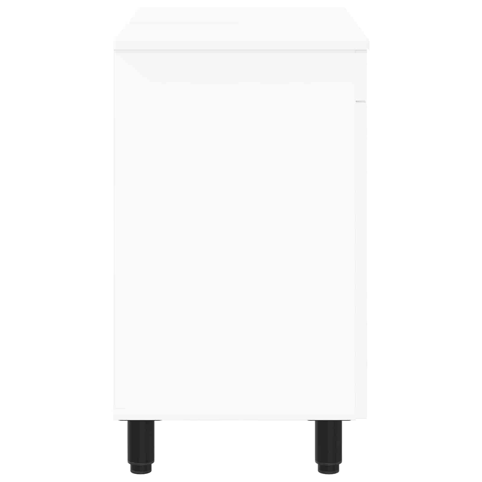 vidaXL Jednostka toaletowa Biały 60 x 35 x 60 cm Drewno inżynieryjne