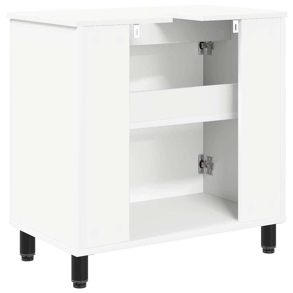 vidaXL Jednostka toaletowa Biały 60 x 35 x 60 cm Drewno inżynieryjne