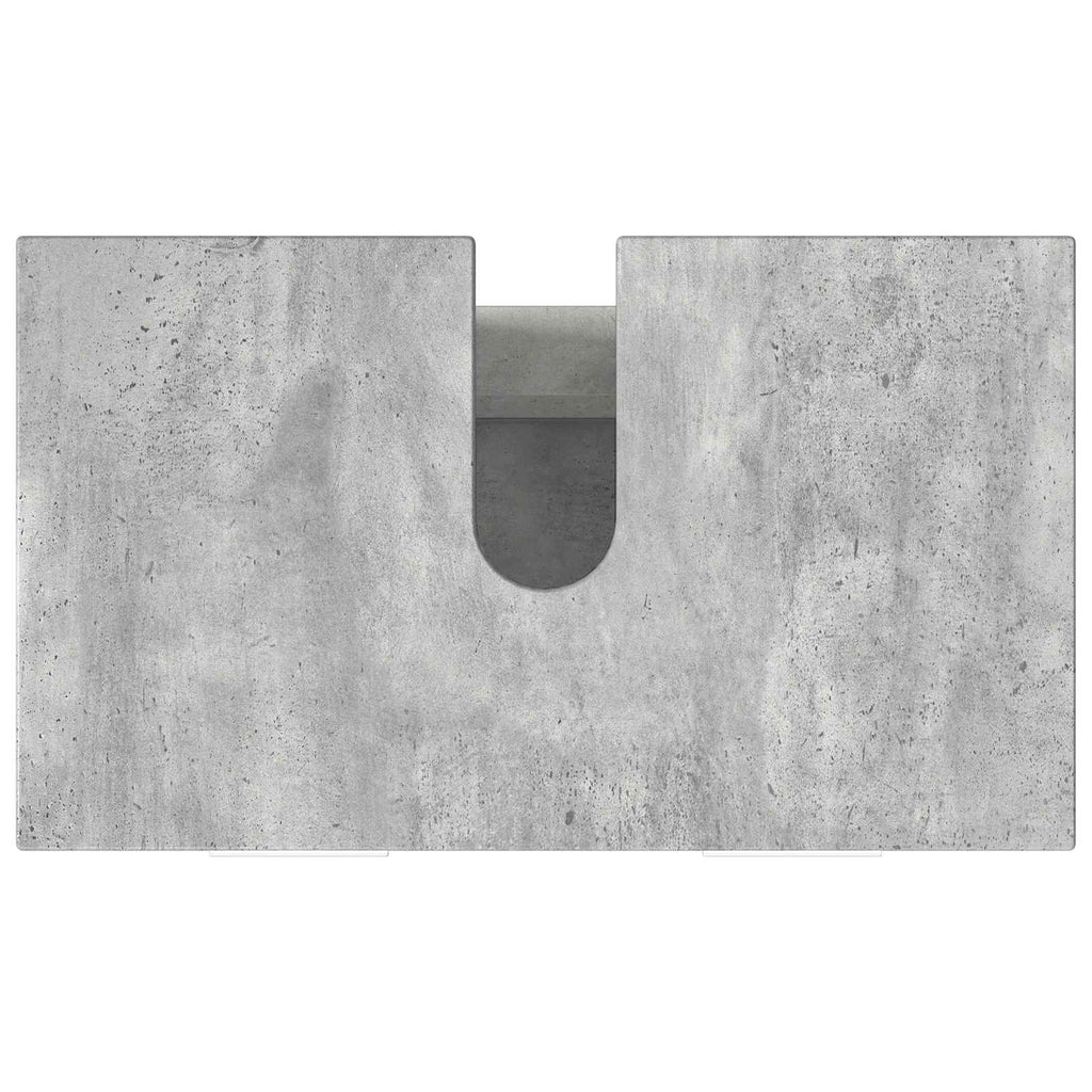 vidaXL Jednostka toaletowa Betonowy szary 60 x 35 x 60 cm