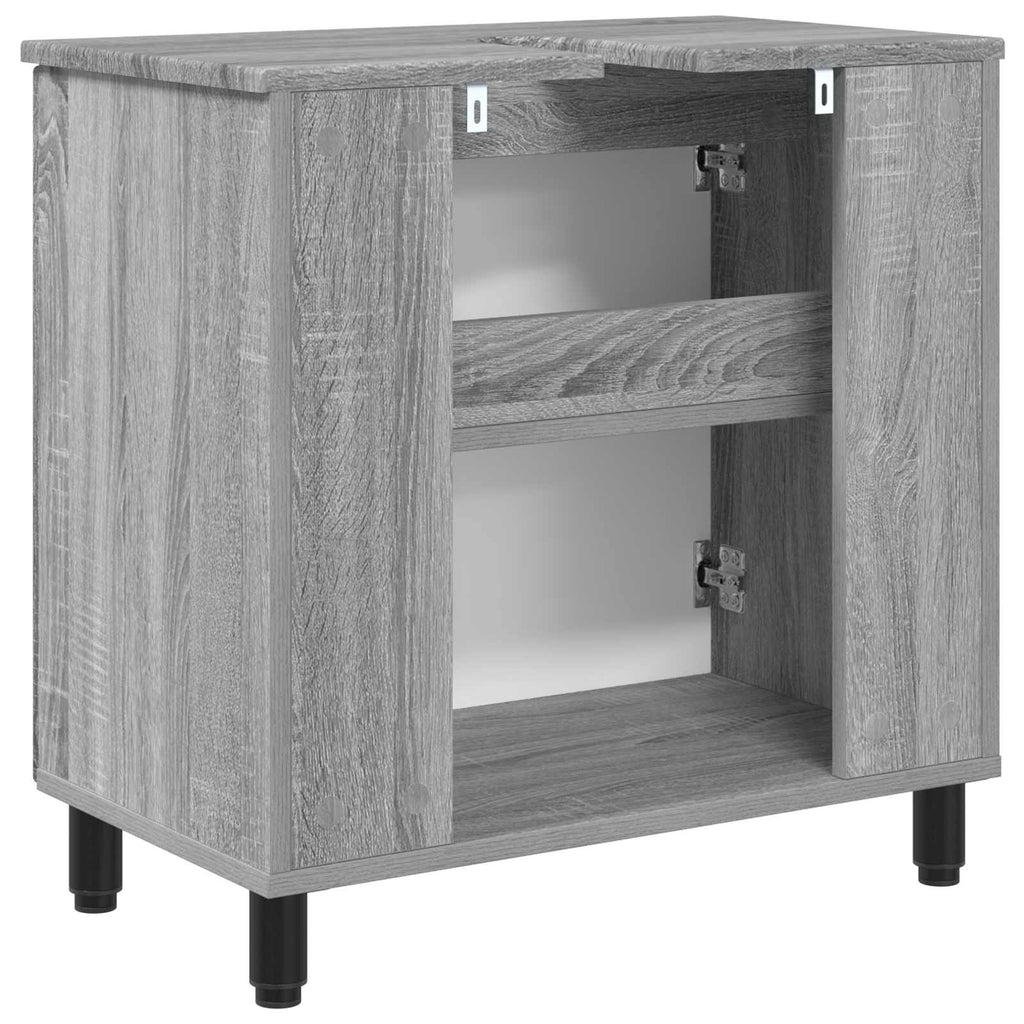 vidaXL Jednostka toaletowa Szary Sonoma 60 x 35 x 60 cm