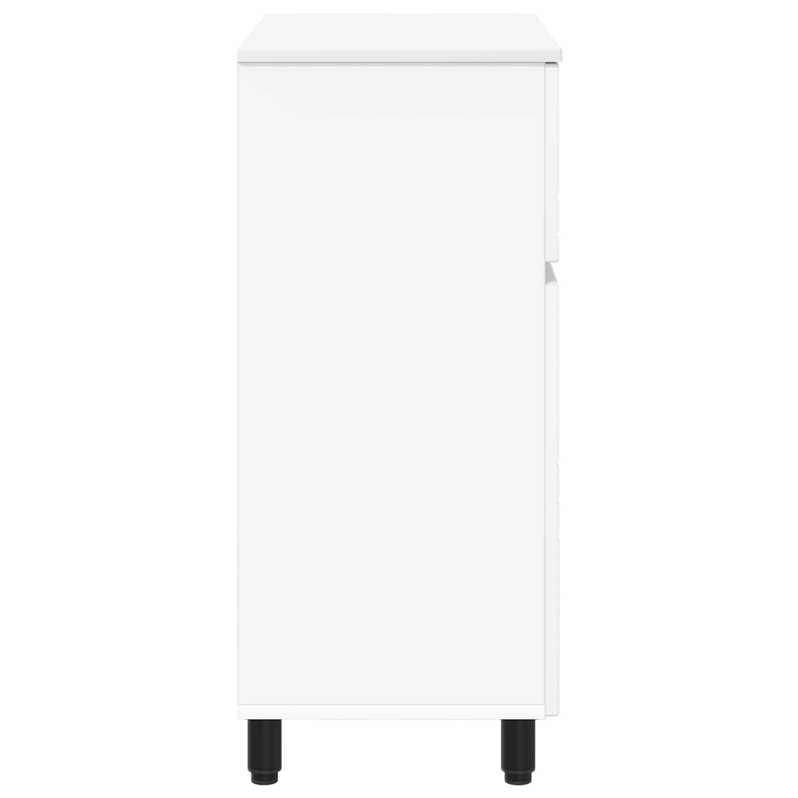 vidaXL Jednostka toaletowa Biały 60 x 35 x 80 cm Drewno inżynieryjne
