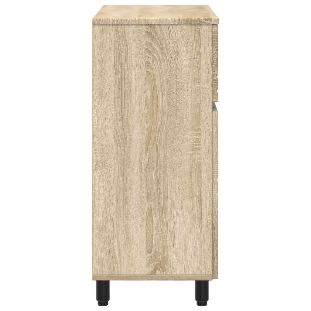 vidaXL Jednostka toaletowa dąb Sonoma 60 x 35 x 80 cm