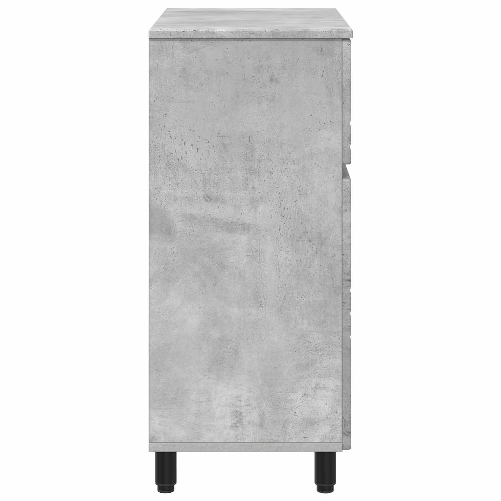 vidaXL Jednostka toaletowa Betonowy szary 60 x 35 x 80 cm