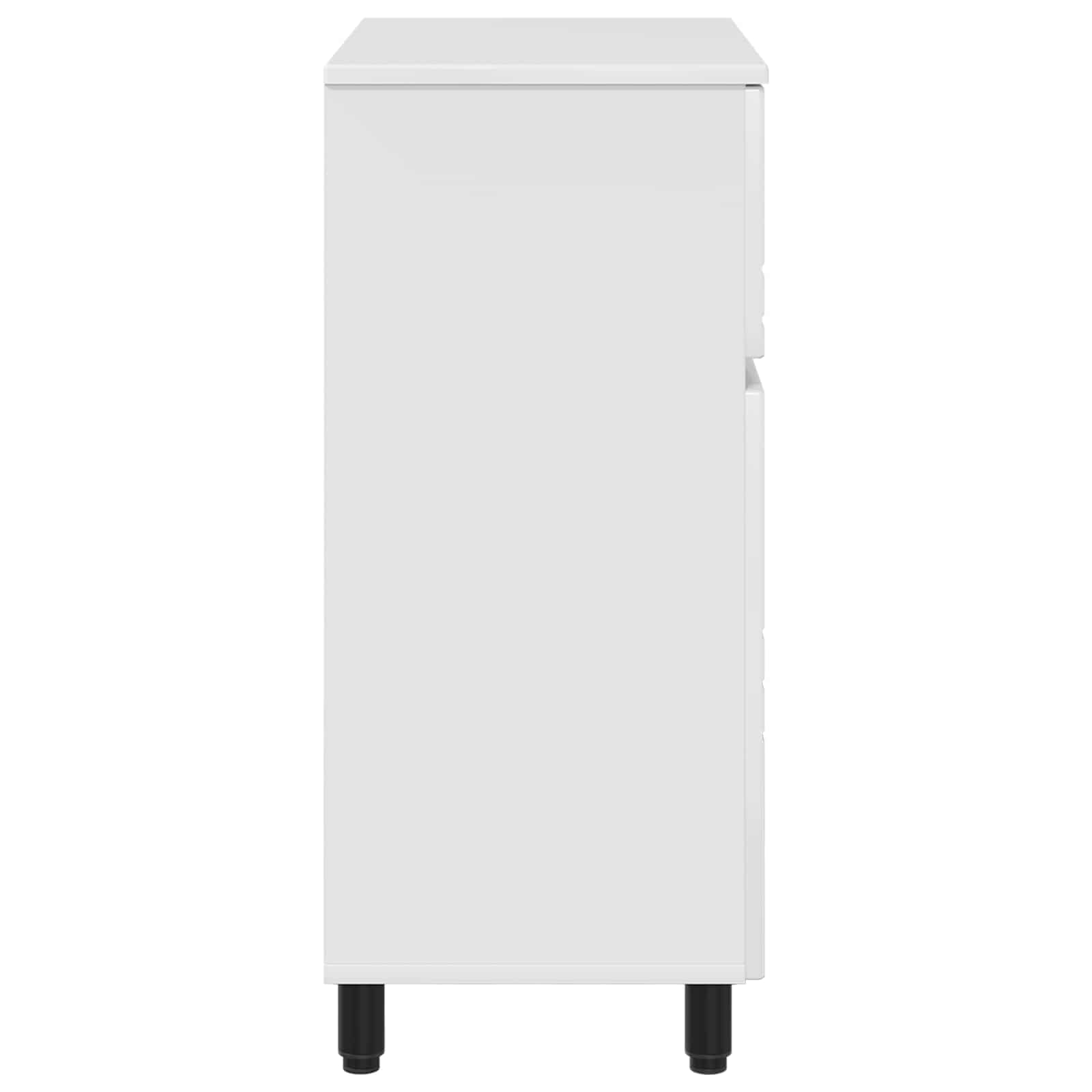 vidaXL Jednostka toaletowa Biały wysoki połysk 60 x 35 x 80 cm
