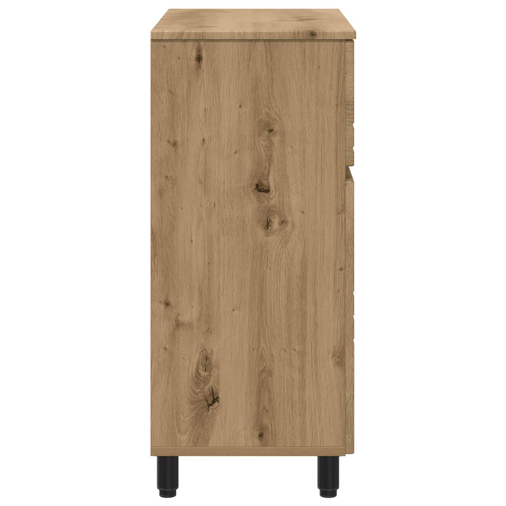 vidaXL Jednostka toaletowa Dąb artisan 60 x 35 x 80 cm