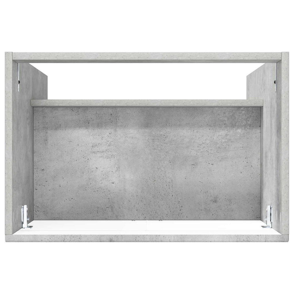 vidaXL Szafka łazienkowa pod umywalkę Betonowy szary 56 x 37,5 x 81 cm
