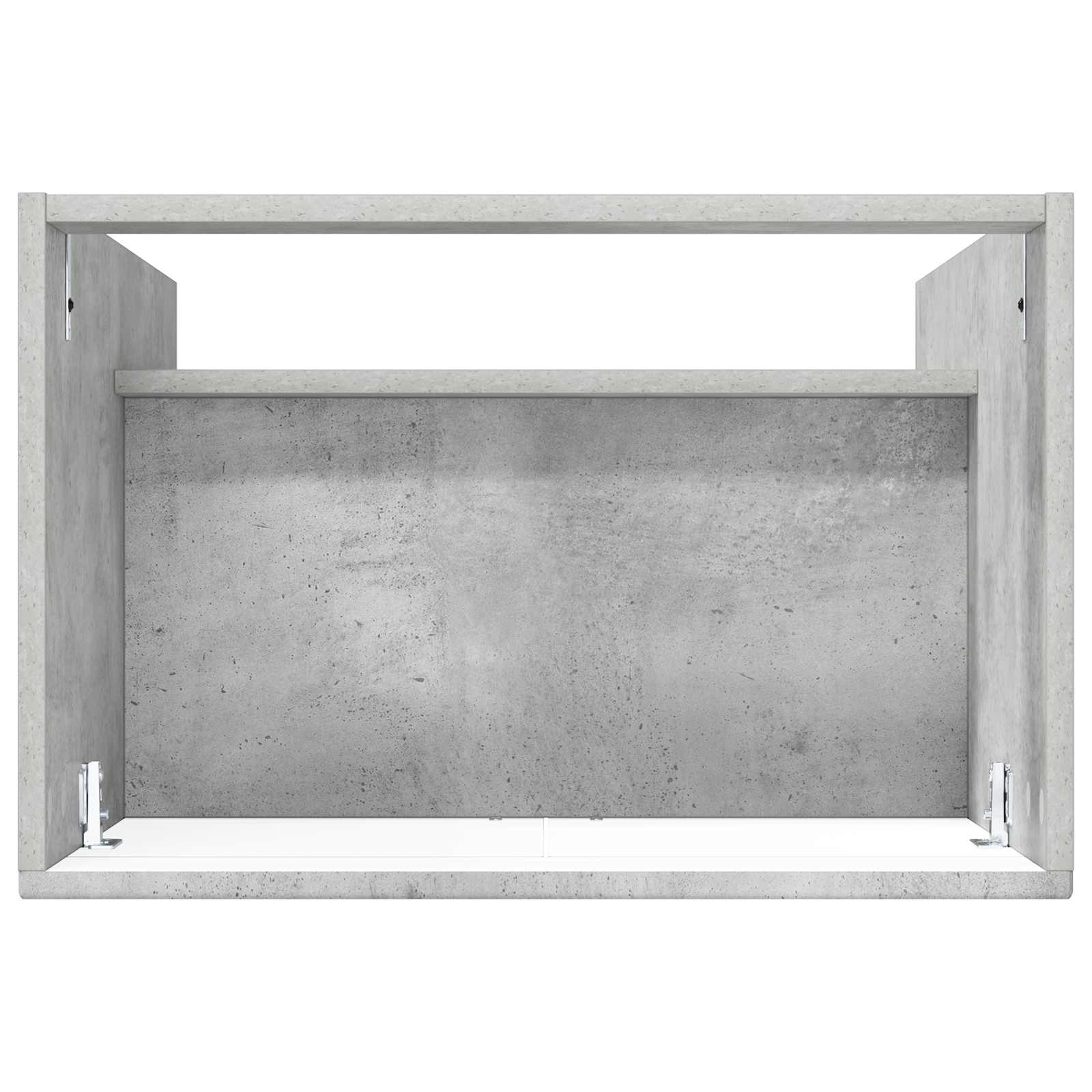 vidaXL Szafka łazienkowa pod umywalkę Betonowy szary 56 x 37,5 x 81 cm