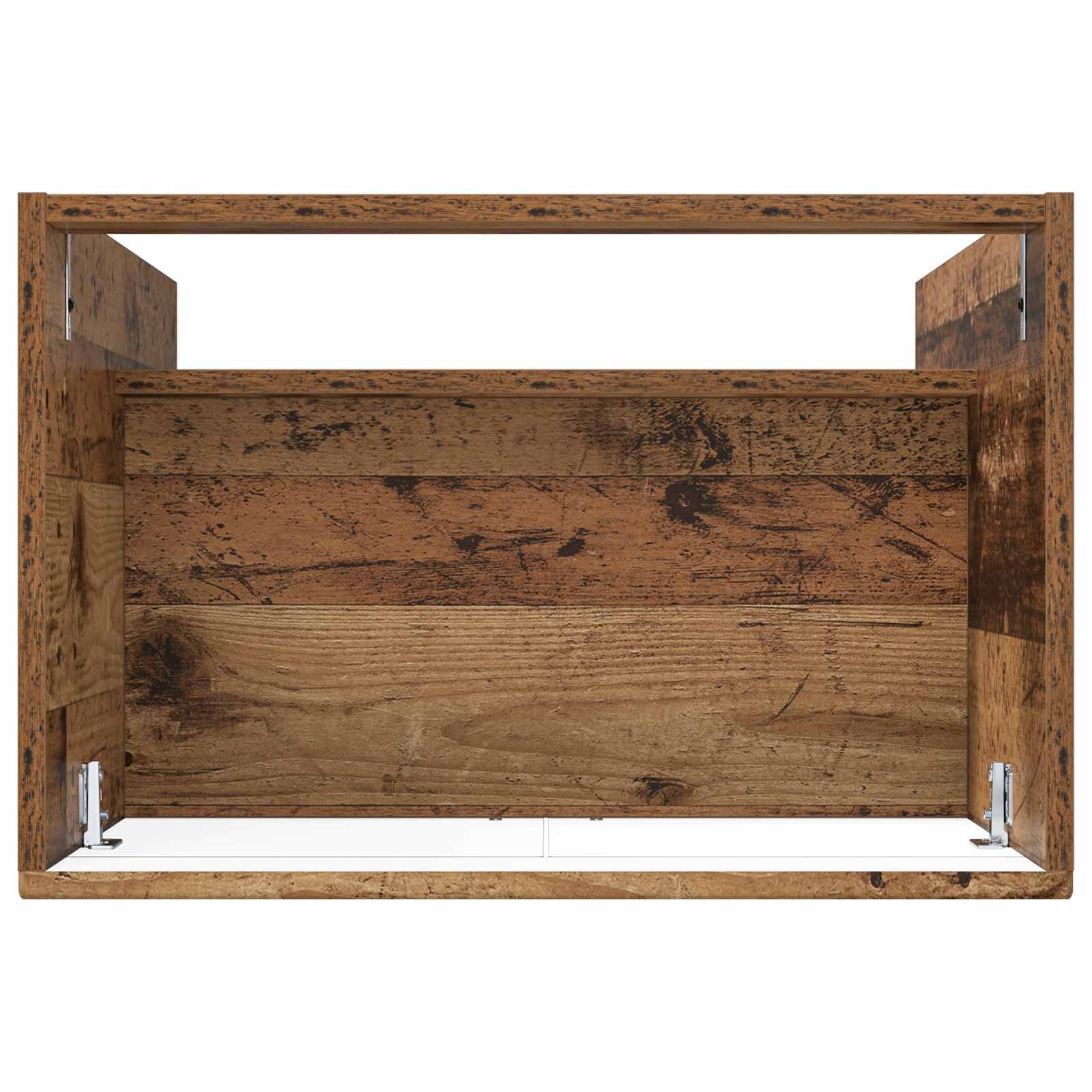 vidaXL Szafka łazienkowa pod umywalkę Stare drewno 56 x 37,5 x 81 cm