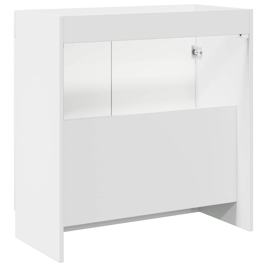 vidaXL Szafka łazienkowa pod umywalkę Biały 56 x 37,5 x 81 cm