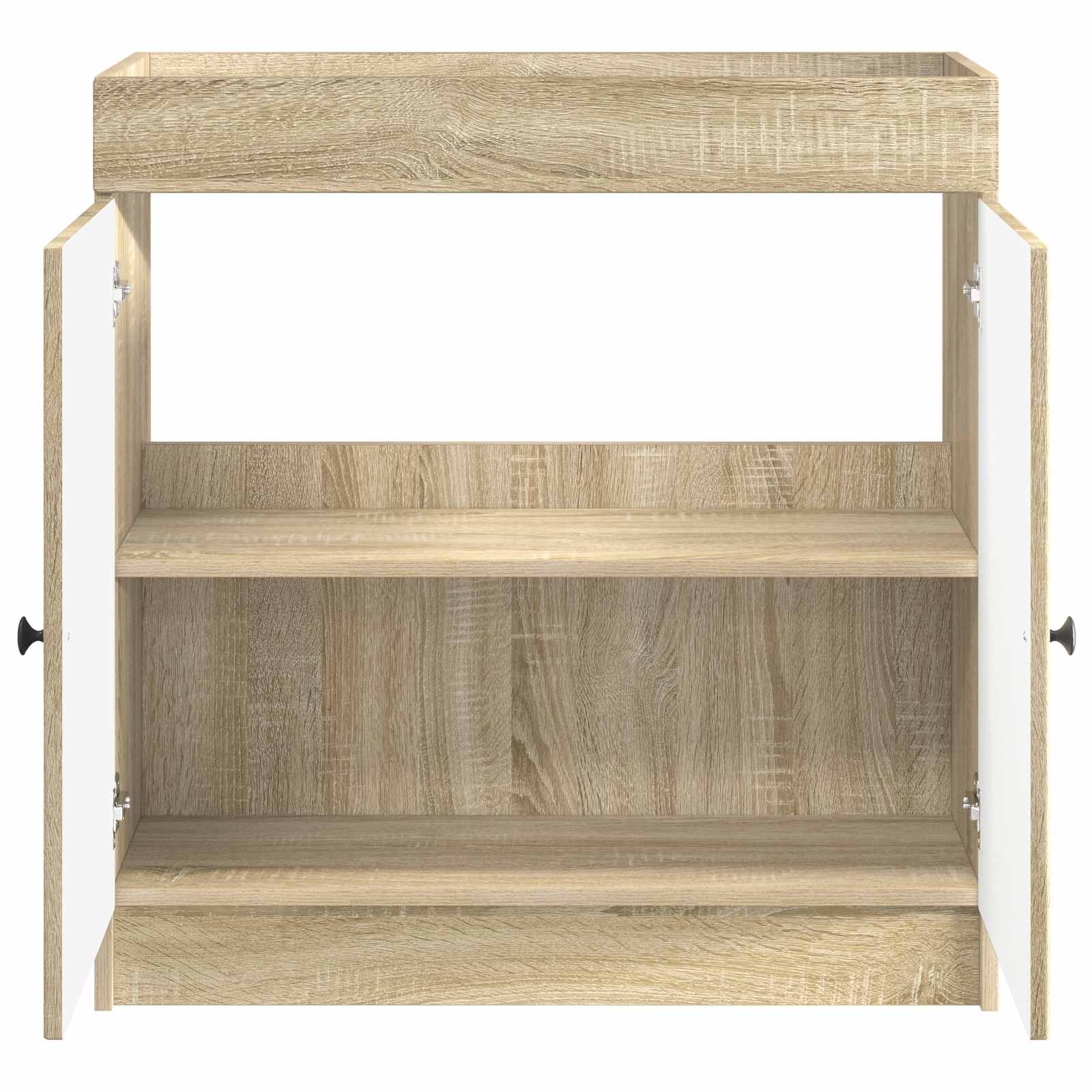 vidaXL Szafka łazienkowa pod umywalkę dąb Sonoma 78,5 x 37,5 x 81 cm