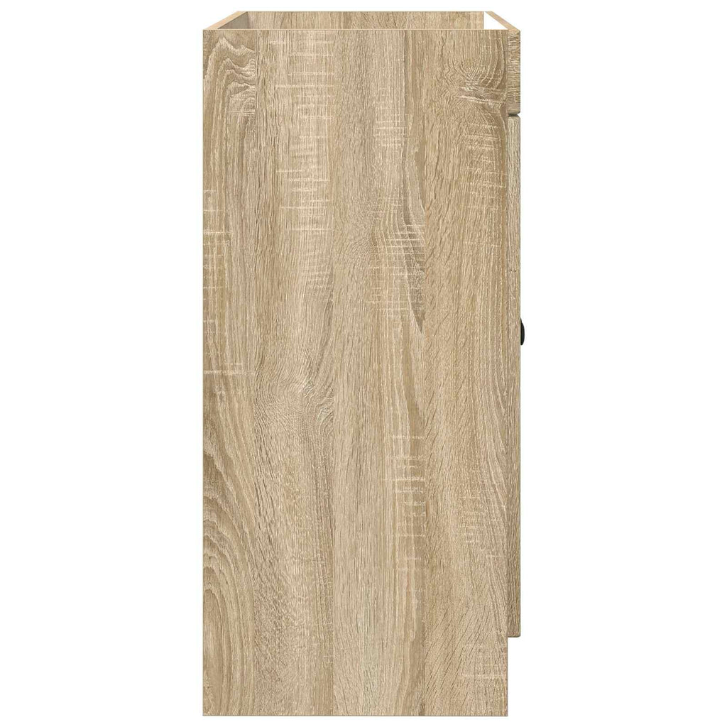 vidaXL Szafka łazienkowa pod umywalkę dąb Sonoma 78,5 x 37,5 x 81 cm
