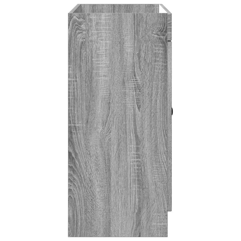vidaXL Szafka łazienkowa pod umywalkę Szary Sonoma 78,5 x 37,5 x 81 cm