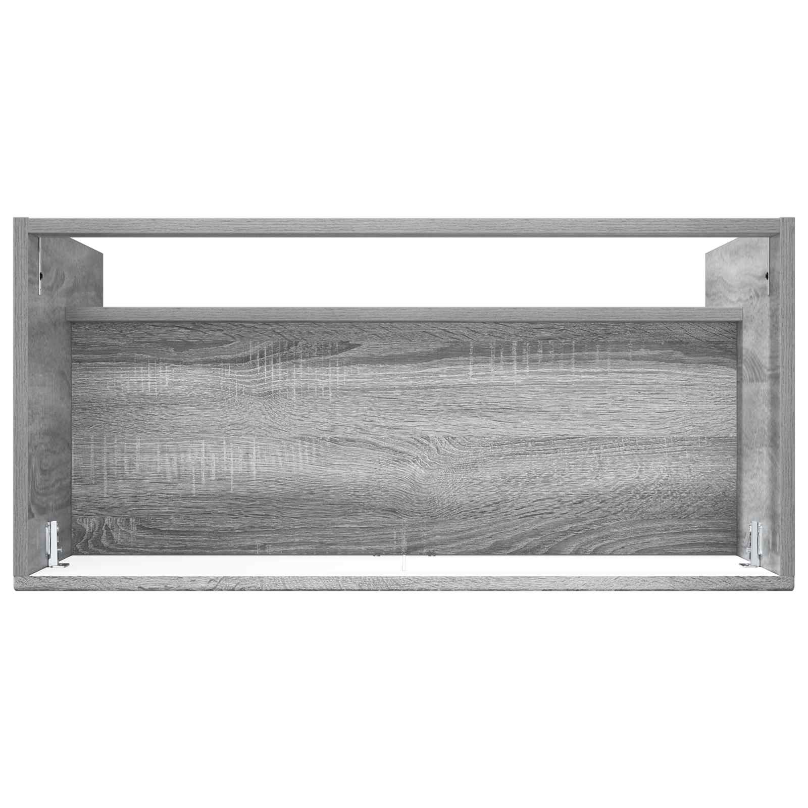 vidaXL Szafka łazienkowa pod umywalkę Szary Sonoma 78,5 x 37,5 x 81 cm