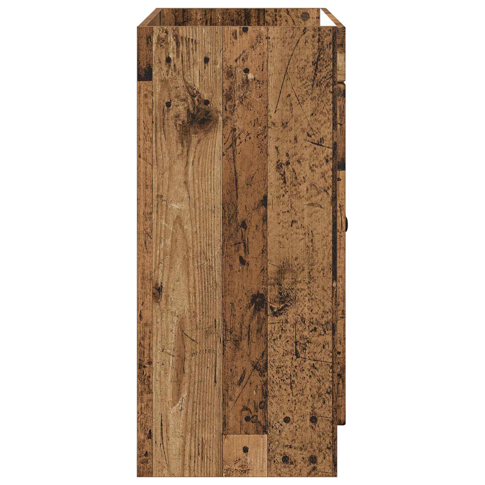 vidaXL Szafka łazienkowa pod umywalkę Stare drewno 78,5 x 37,5 x 81 cm
