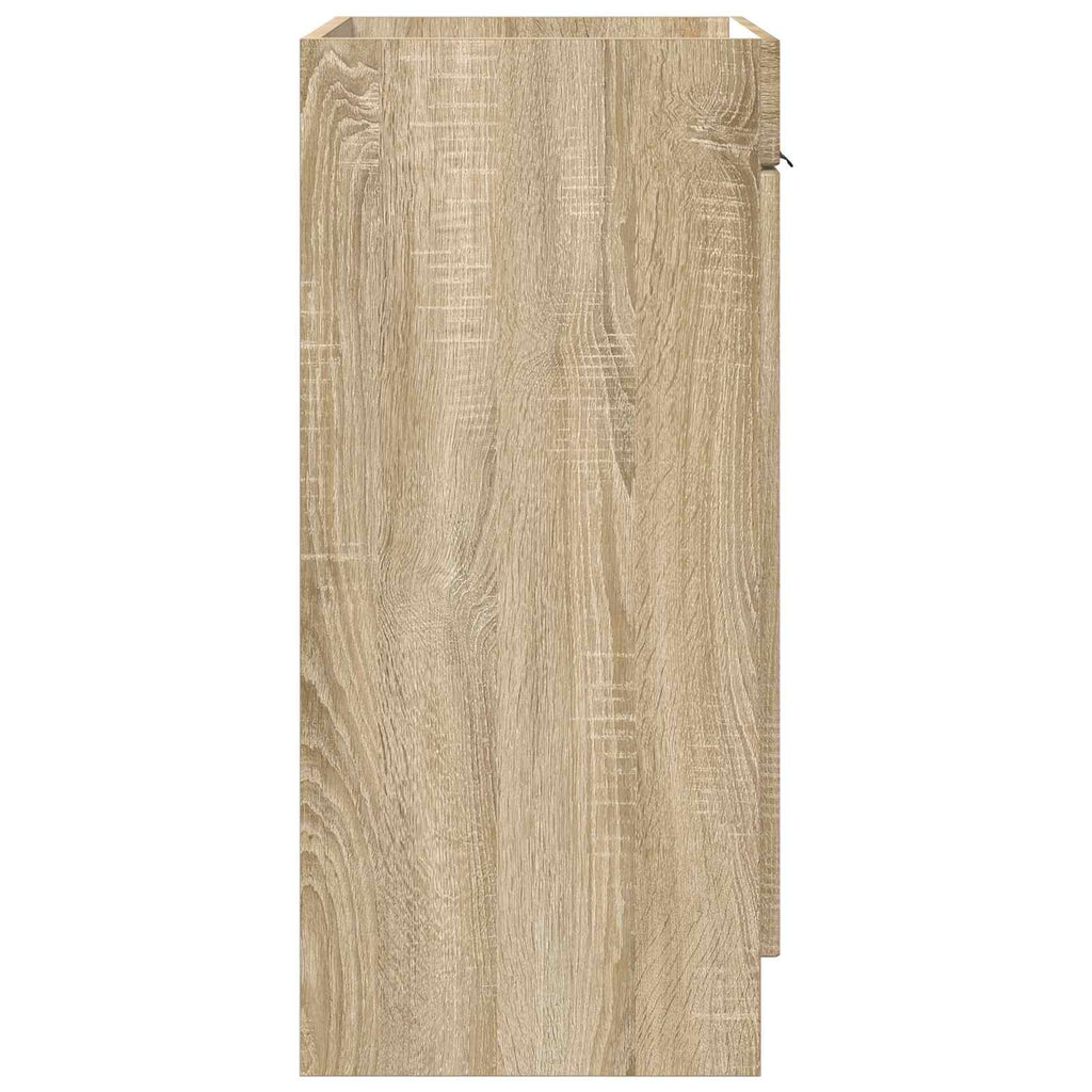 vidaXL Szafka łazienkowa pod umywalkę dąb Sonoma 78,5 x 37,5 x 81 cm