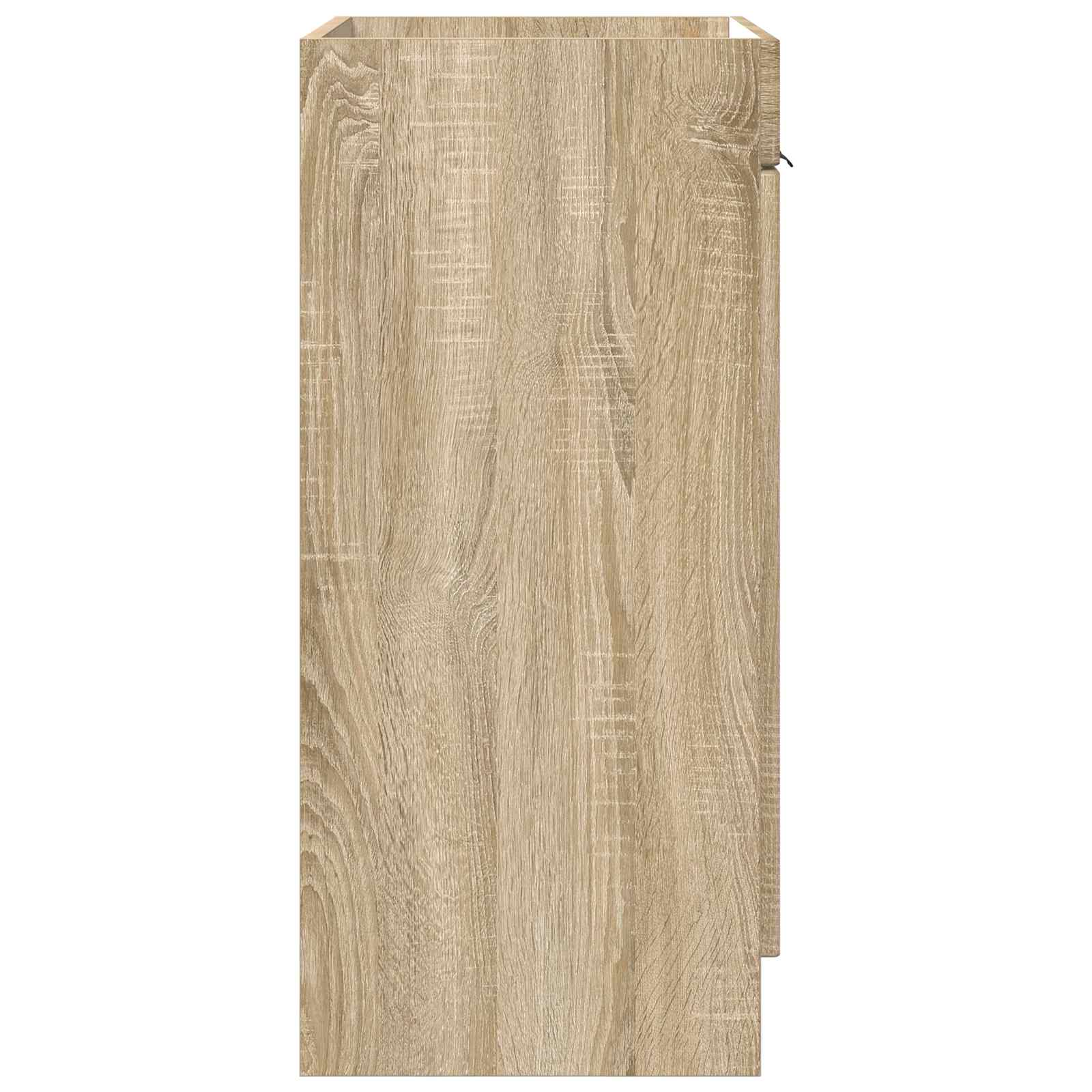 vidaXL Szafka łazienkowa pod umywalkę dąb Sonoma 78,5 x 37,5 x 81 cm