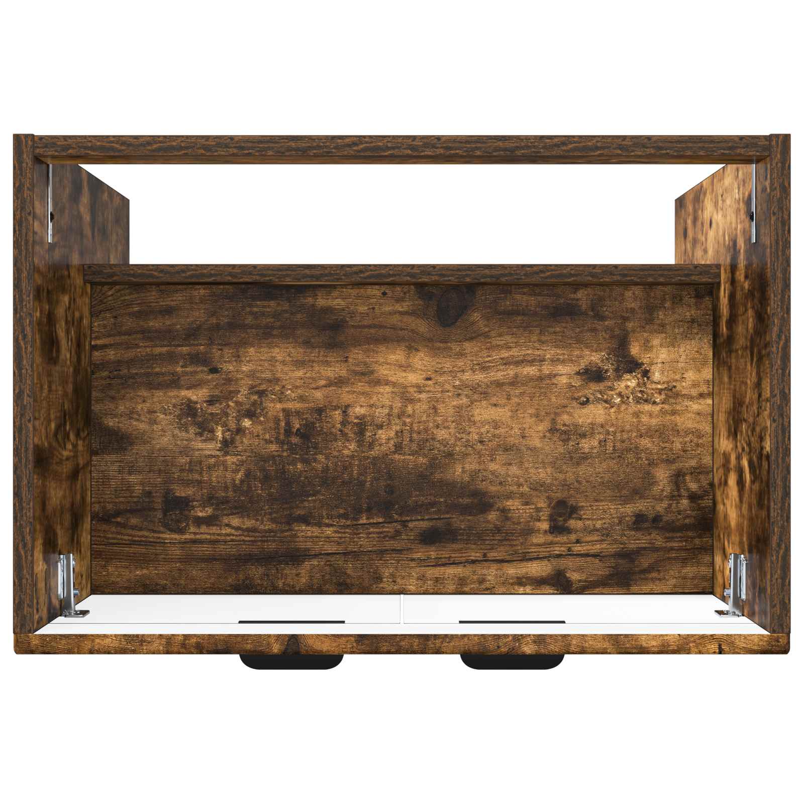 vidaXL Szafka łazienkowa pod umywalkę Dąb wędzony 78,5 x 37,5 x 81 cm