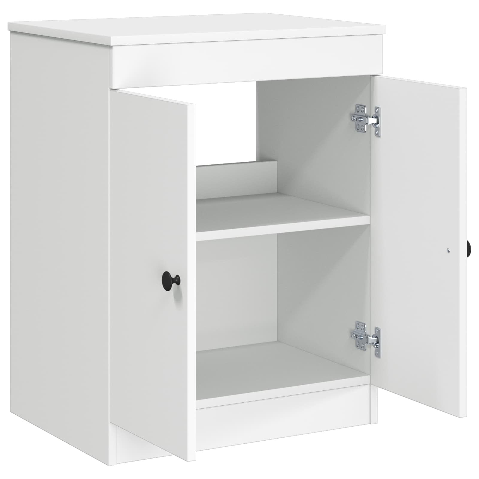 vidaXL Szafka Łazienkowa Biały 54 x 41 x 70 cm Drewno inżynieryjne