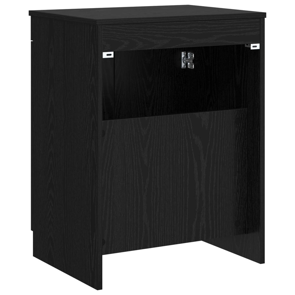 vidaXL Szafka Łazienkowa Czarny 54 x 41 x 70 cm Drewno inżynieryjne