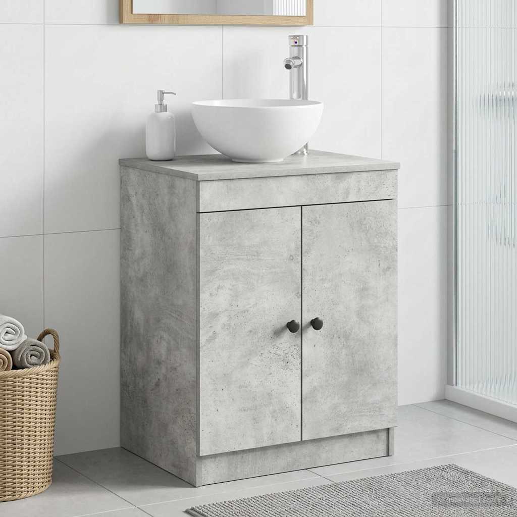 vidaXL Szafka Łazienkowa Betonowy szary 54 x 41 x 70 cm