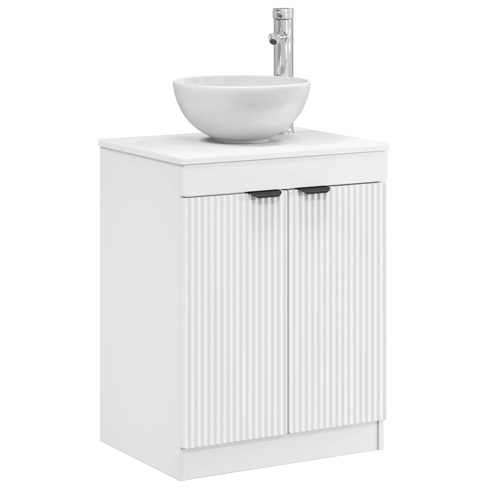 vidaXL Szafka Łazienkowa Biały 54 x 41 x 70 cm Drewno inżynieryjne