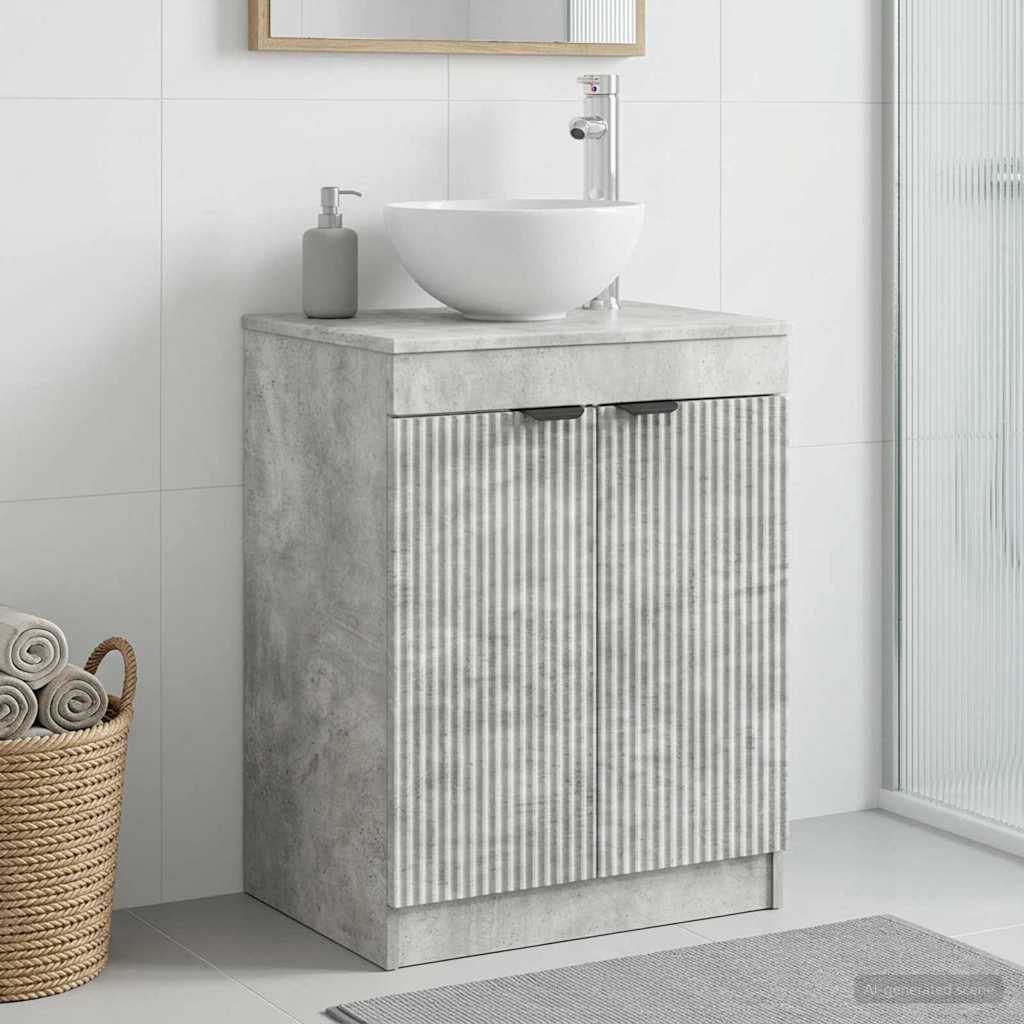 vidaXL Szafka Łazienkowa Betonowy szary 54 x 41 x 70 cm