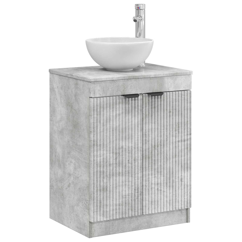 vidaXL Szafka Łazienkowa Betonowy szary 54 x 41 x 70 cm