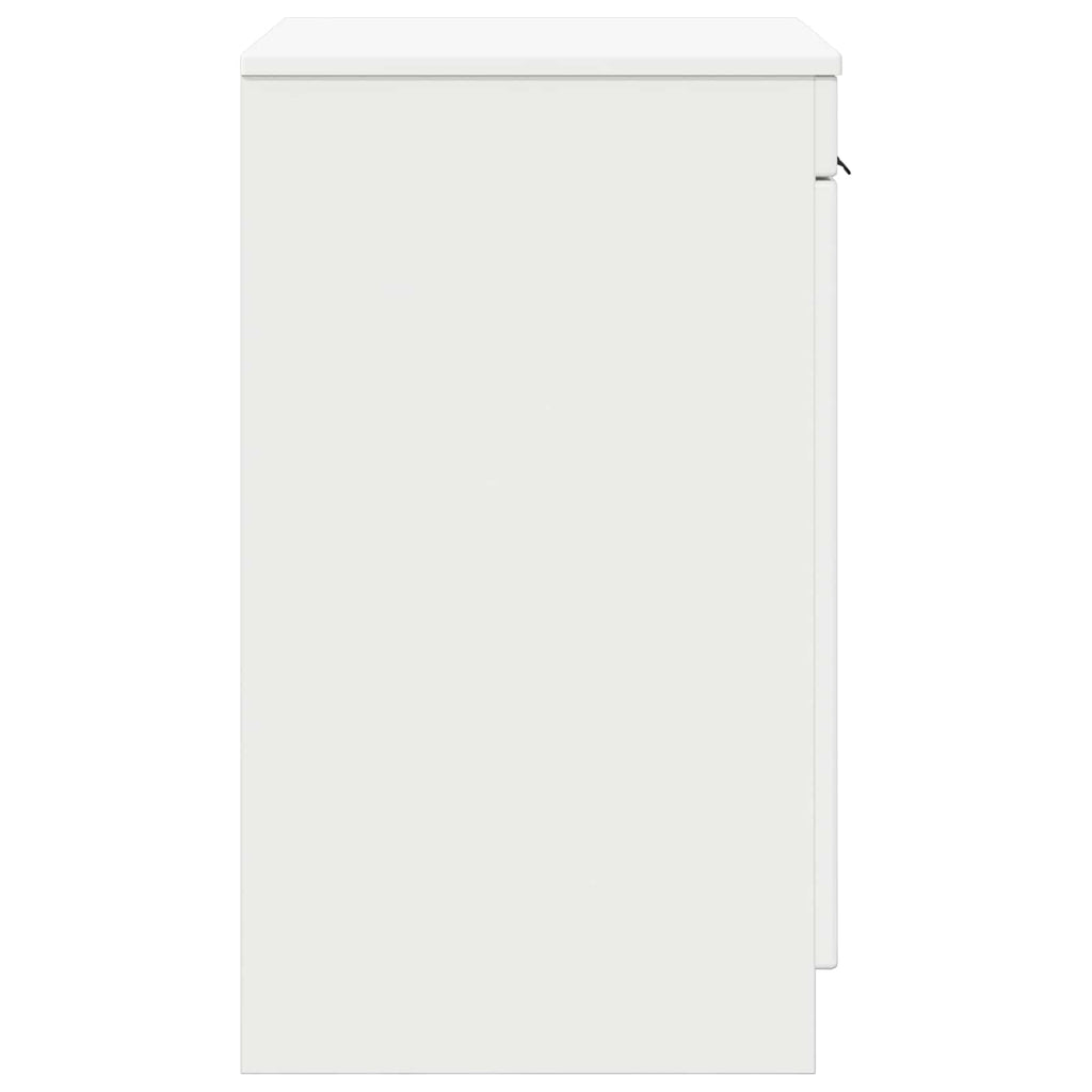vidaXL Szafka Łazienkowa Biały wysoki połysk 54 x 41 x 70 cm