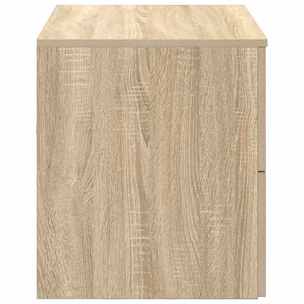 vidaXL Szafka Łazienkowa Wisząca dąb Sonoma 62,5 x 44,5 x 50 cm