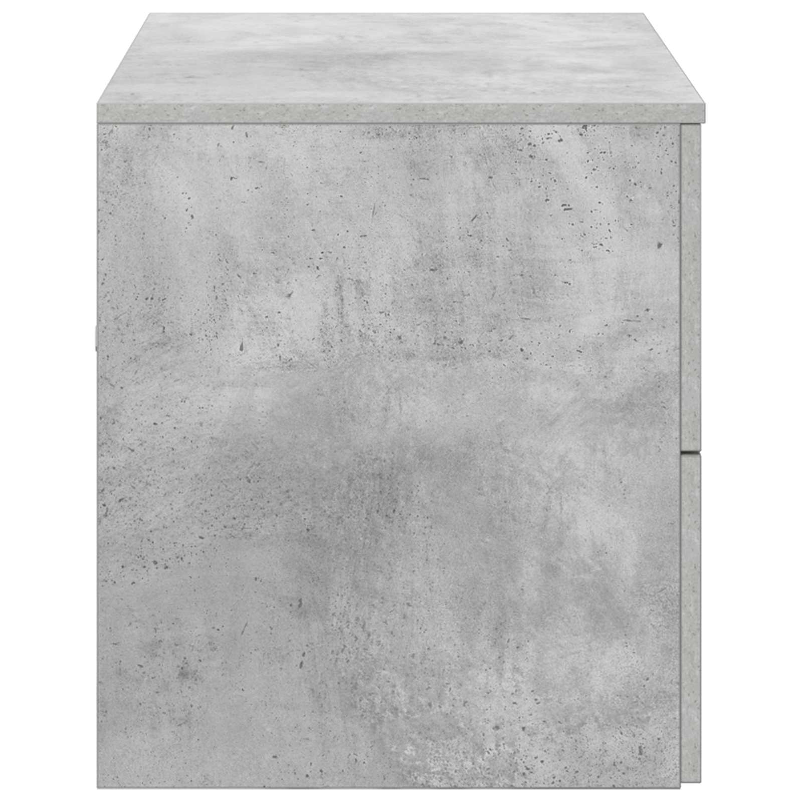 vidaXL Szafka Łazienkowa Wisząca Betonowy szary 62,5 x 44,5 x 50 cm