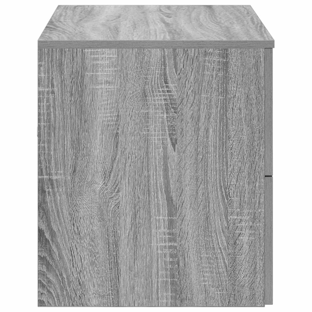 vidaXL Szafka Łazienkowa Wisząca Szary Sonoma 62,5 x 44,5 x 50 cm