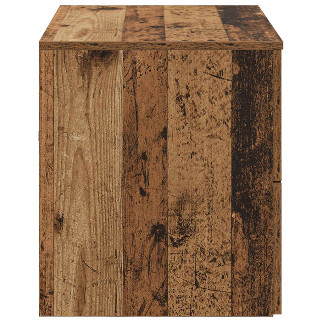 vidaXL Szafka Łazienkowa Wisząca Stare drewno 62,5 x 44,5 x 50 cm