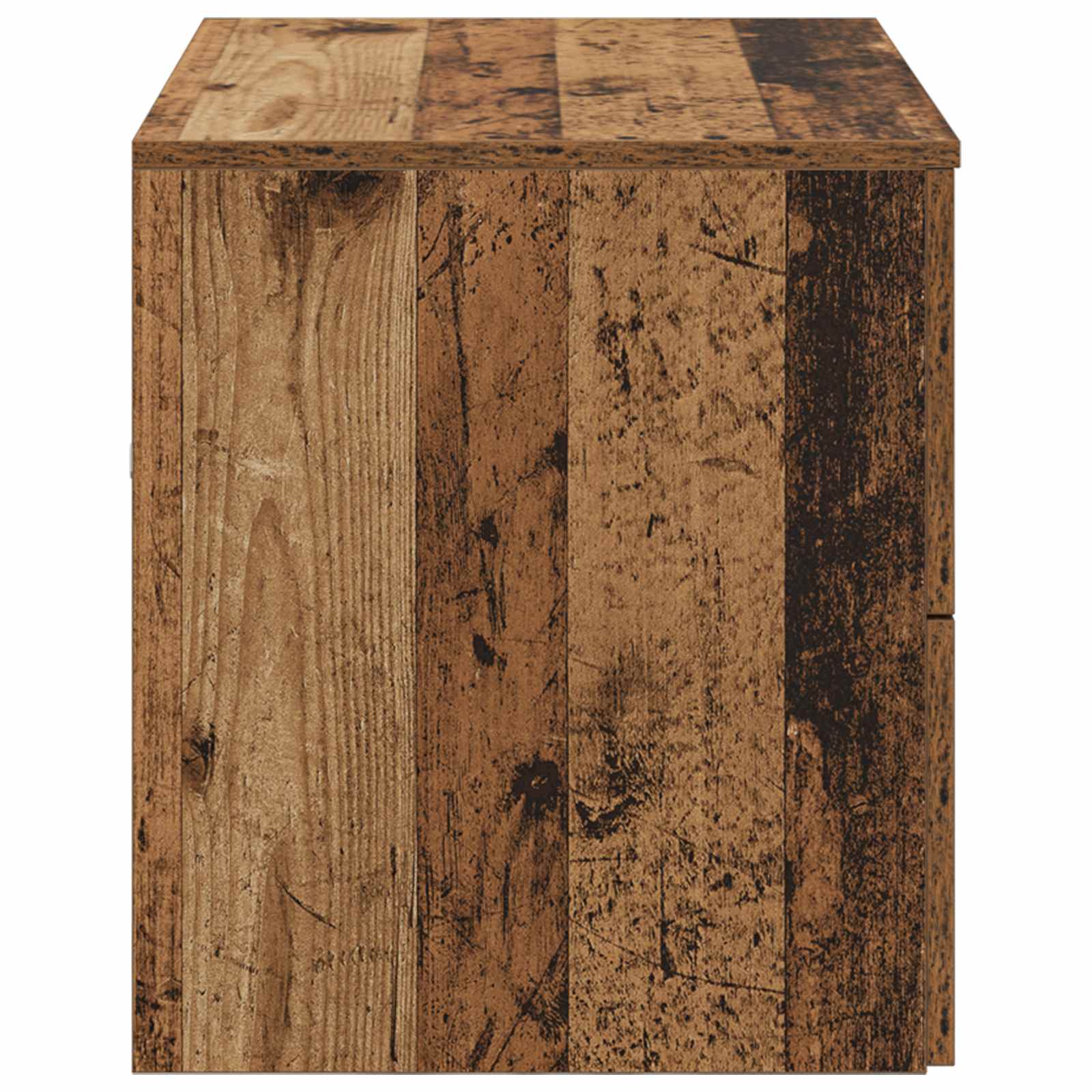 vidaXL Szafka Łazienkowa Wisząca Stare drewno 62,5 x 44,5 x 50 cm