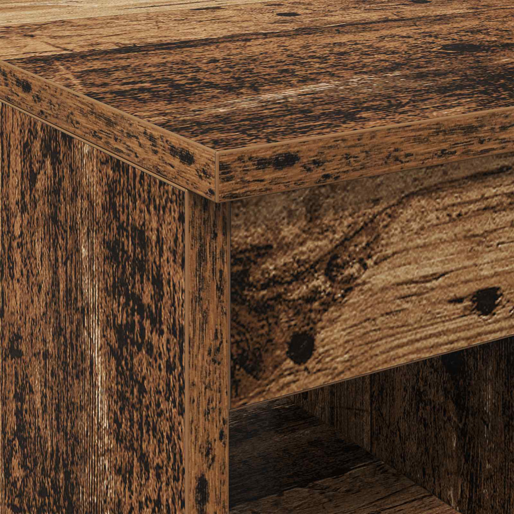 vidaXL Szafka Łazienkowa Pomiędzy Stare drewno 30 x 41 x 50 cm