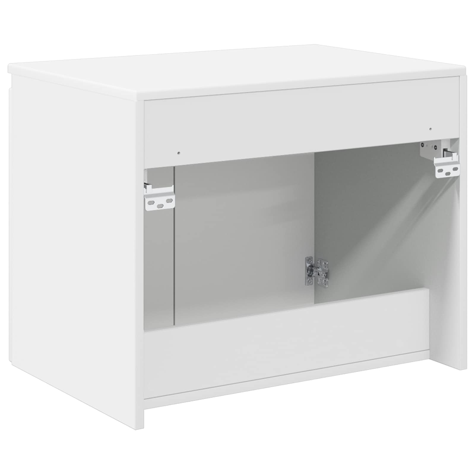 vidaXL Wisząca Szafka Łazienkowa Biały 62,5 x 44,5 x 50 cm