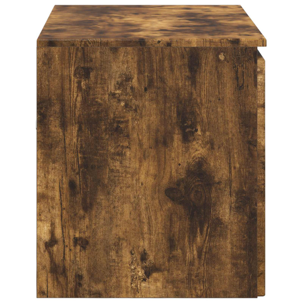 vidaXL Wisząca Szafka Łazienkowa Dąb wędzony 62,5 x 44,5 x 50 cm