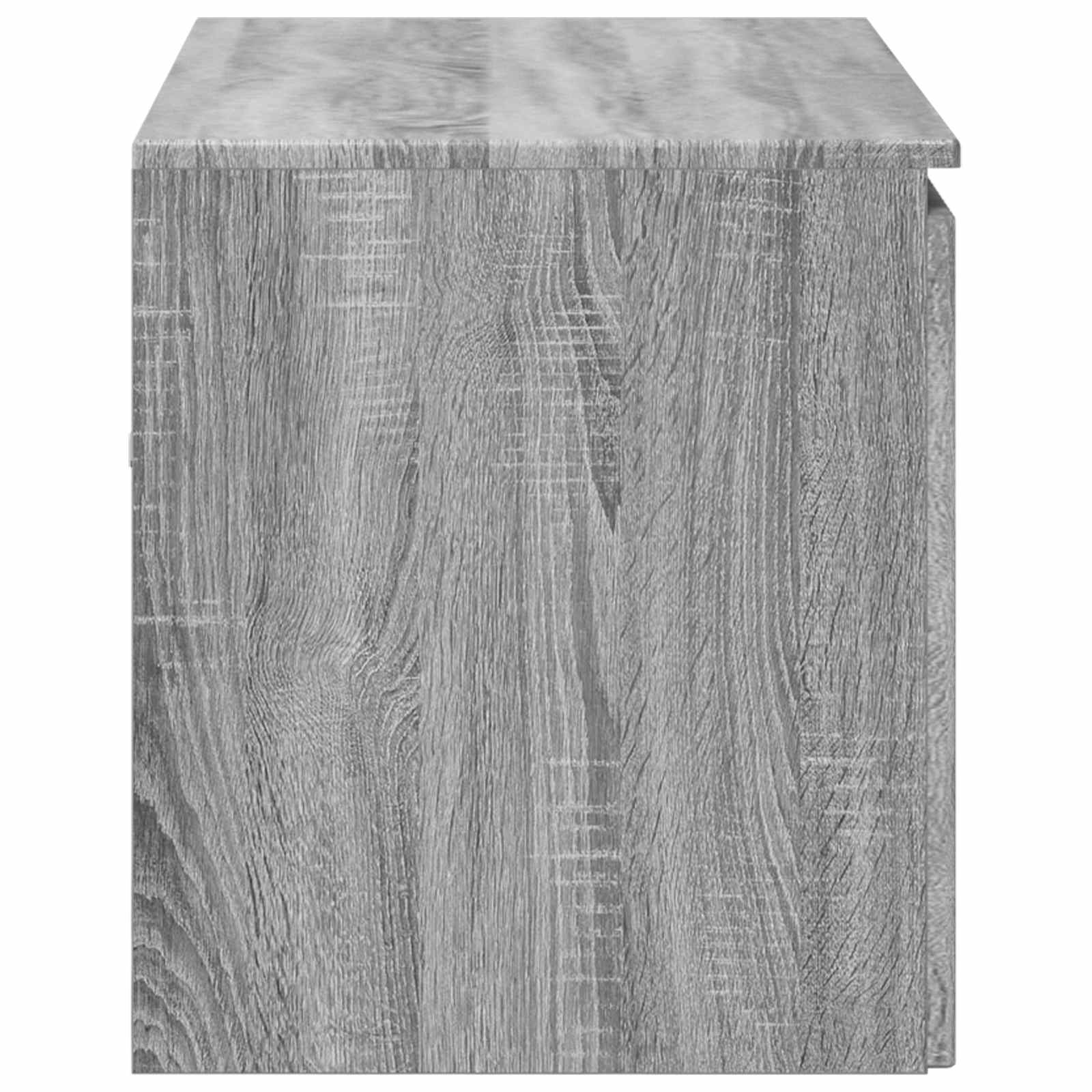 vidaXL Wisząca Szafka Łazienkowa Szary Sonoma 62,5 x 44,5 x 50 cm