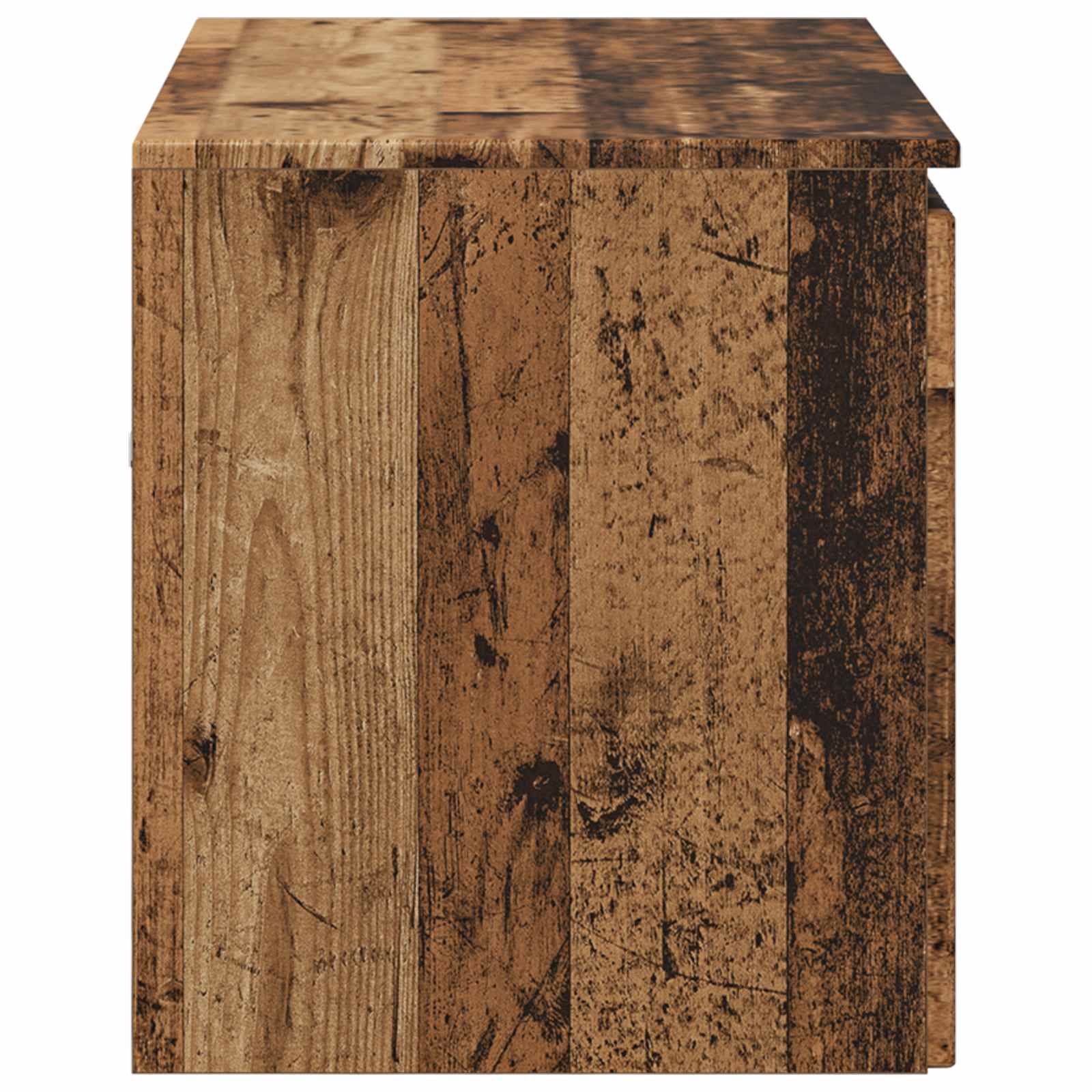 vidaXL Wisząca Szafka Łazienkowa Stare drewno 62,5 x 44,5 x 50 cm