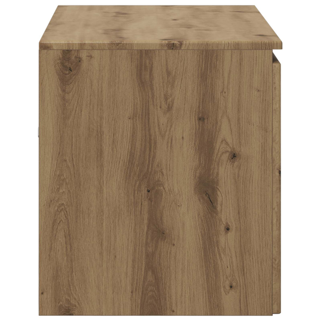 vidaXL Wisząca Szafka Łazienkowa Dąb artisan 62,5 x 44,5 x 50 cm