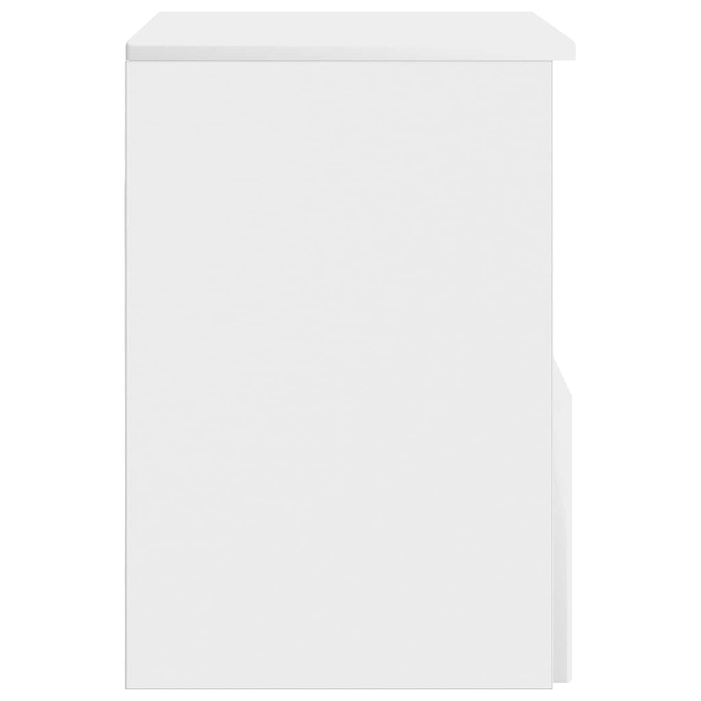 vidaXL Szafka Łazienkowa Biały wysoki połysk 30 x 35 x 50 cm