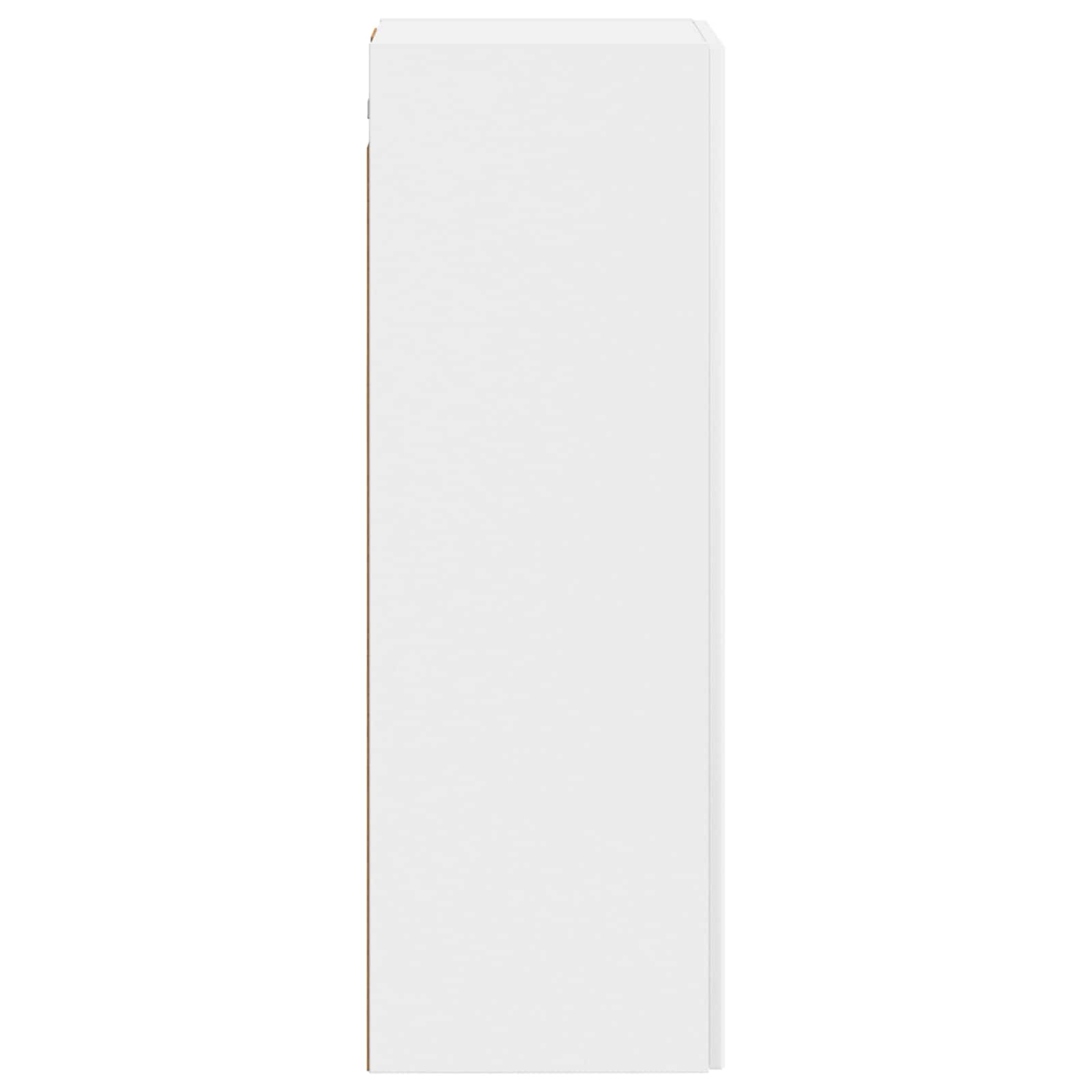 vidaXL Wisząca Szafka Łazienkowa Biały 33 x 34,5 x 100 cm