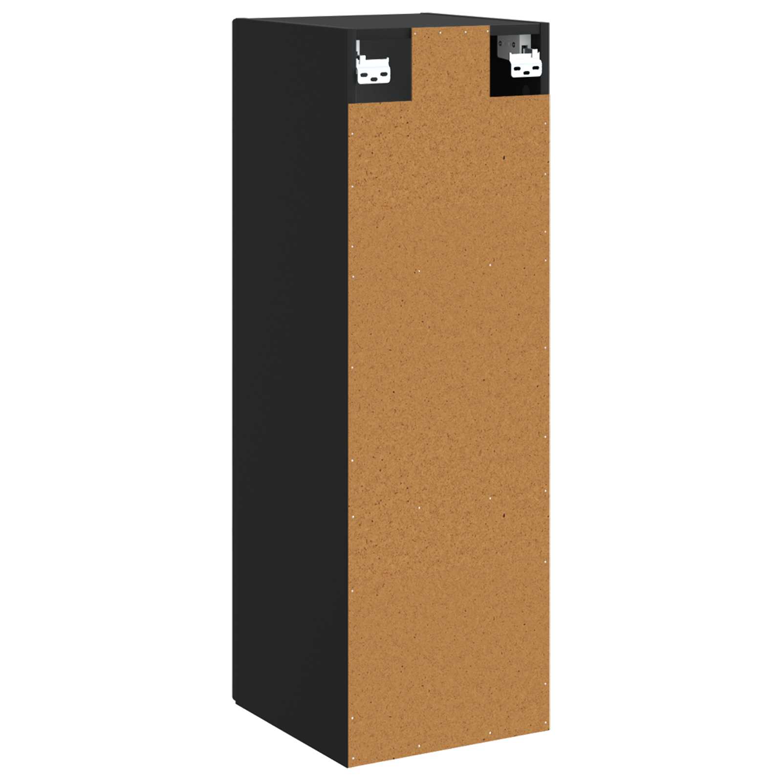 vidaXL Wisząca Szafka Łazienkowa Czarny 33 x 34,5 x 100 cm