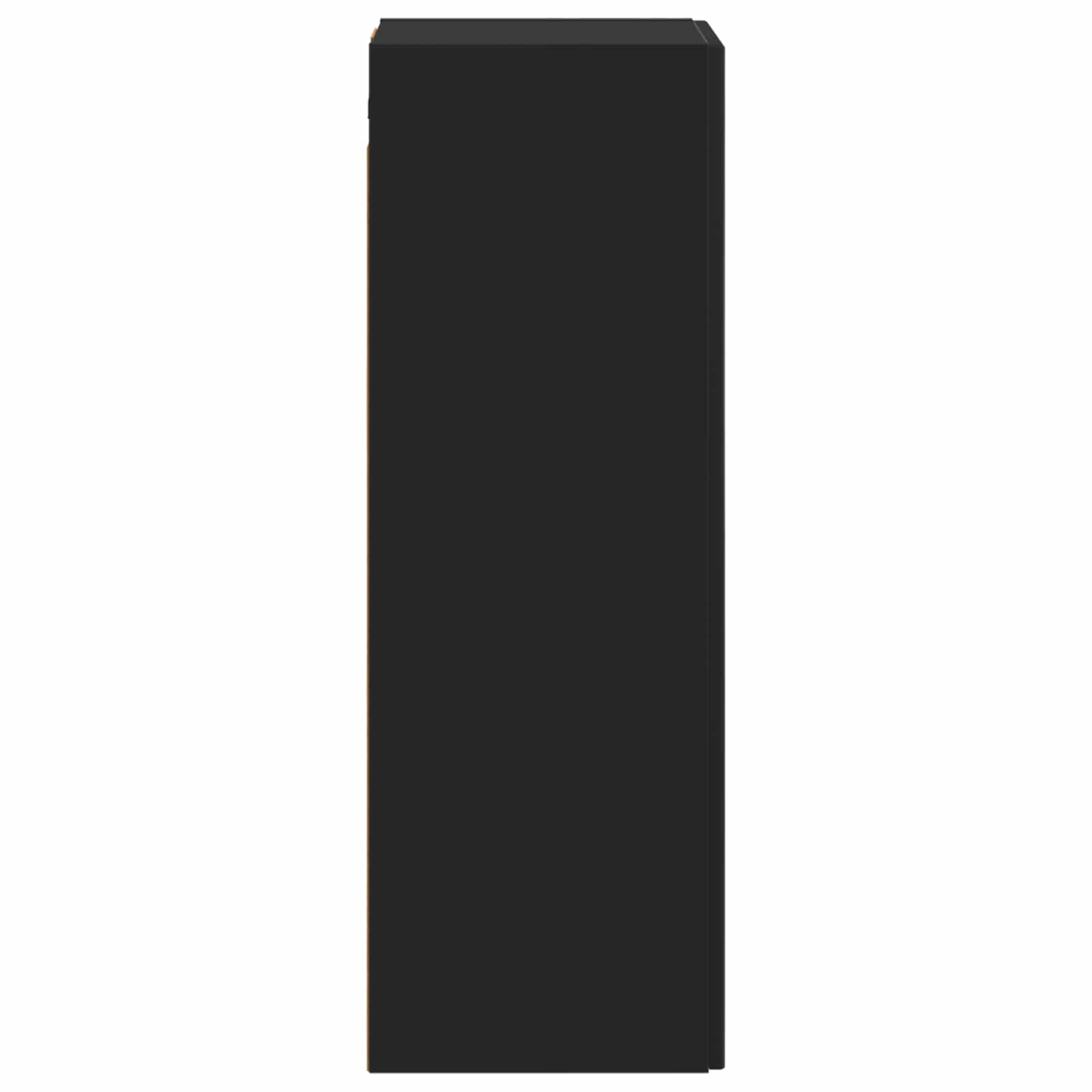 vidaXL Wisząca Szafka Łazienkowa Czarny 33 x 34,5 x 100 cm